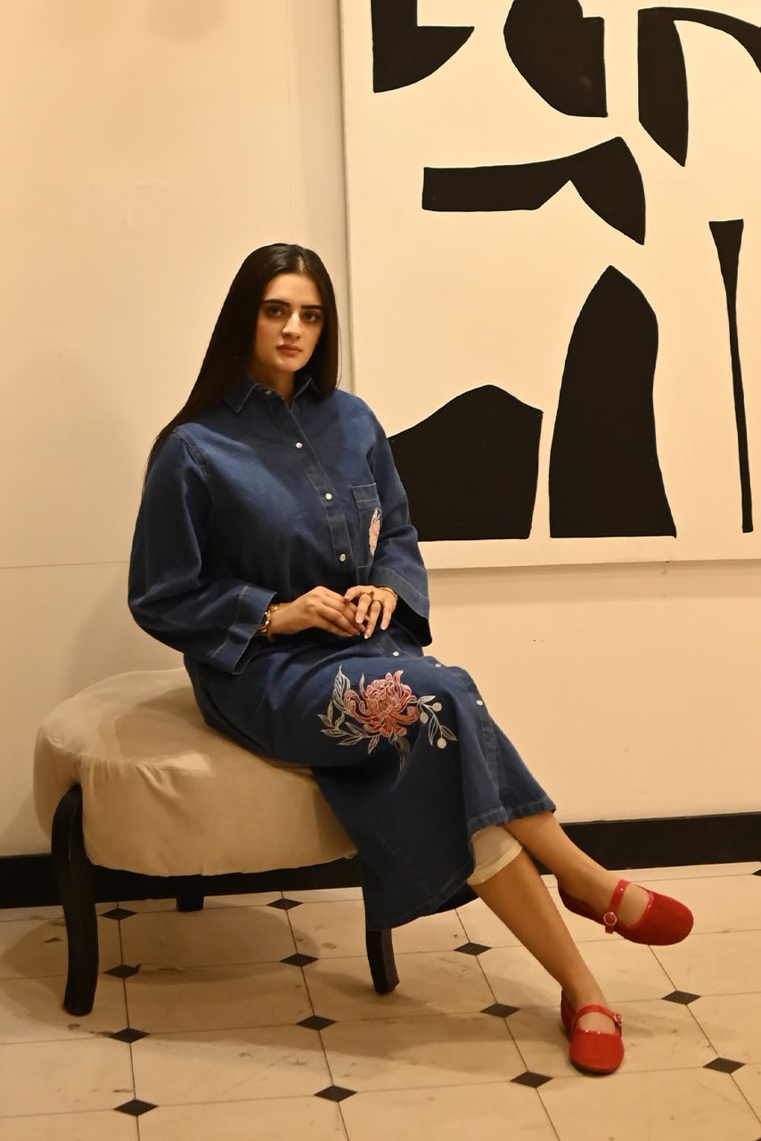 Chrysanthemum Long Dress